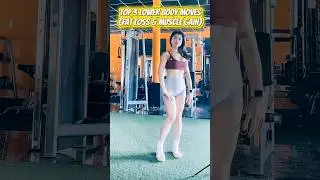TOP 3 LOWER BODY MOVES(FAT LOSS & MUSCLE GAIN)#gym