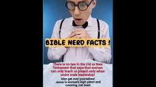 BIBLE NERD FACT - Linda & Marius Ministries.