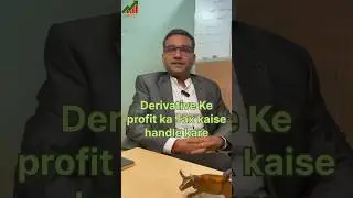 Taxation on derivatives trading #stockmarket #optionstradingforbeginnersinhindi #trading