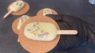 No bake magnum cake pop