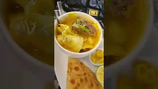 boiled lamb meat soup, soft layered chapati #food #reels #vlog #shorts #feedshorts #fyp #foryou