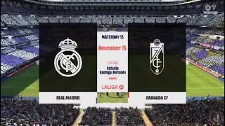 Real Madrid vs Granada CF - Full Match