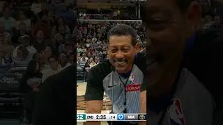 Brunson gets Bill Kennedy to break while announcing a challenge result 🤣