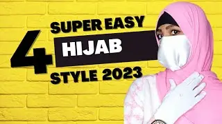 4 Super Easy Hijab styles| Daily Wear Hijab 2023| Seemab Haider