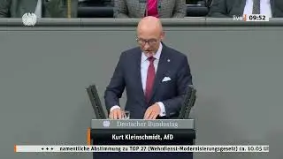 &bdquo;Altparteien haben keine Ahnung von der Bundeswehr!&ldquo; &ndash; Kurt Kleinschmidt (AfD) im Bundestag