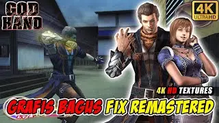GOD HAND PS2 HD TEXTURES 4K 60 FPS