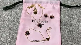 UNBOXING | Disney x KATE SPADE Minnie Mouse Jewelry Set