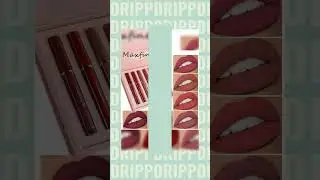 6 Color Matte Lip Gloss Set