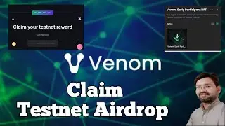 Venom Claim Airdrop !! Time बढ़ता जा रहा है तो Claim कैसे हुआ?