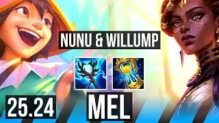 NUNU & WILLUMP vs MEL (MID) | EUW Diamond | 25.24