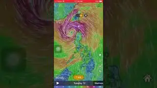 Windy.Com Weather Update #MaringPh #Kompasu