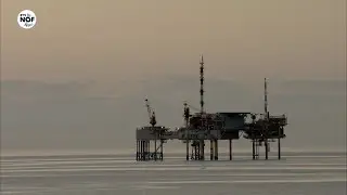 Protest against gas drilling in the Wadden Sea area: 