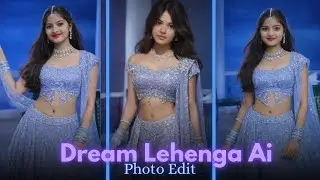 Instagram Trending Dream Lehenga Ai Photo Editing | aishwarya rai lehnga Style |  Chatgpt 