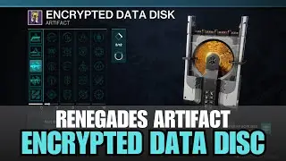 New ENCRYPTED DATA DISC Artifact - New RENEGADES Seasonal Artifact [Destiny 2]