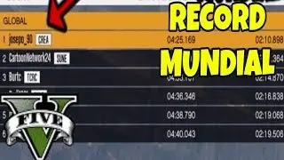 GTA 5 - SUPER RECORD MUNDIAL!! #2 | GTA V ONLINE CARRERA | Josepo90