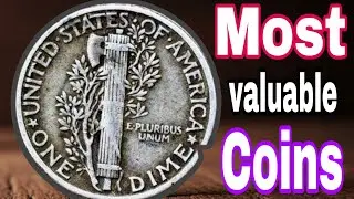 Top 10 Mercury Dimes That Made Collectors RICH Overnight! 💰 Rare US Coins,Most valuable Coins!
