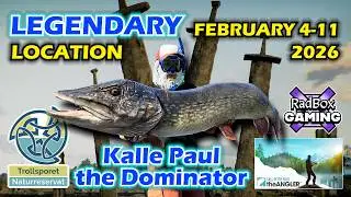 Trollsporet Nature Reserve (Norway) Legendary Fish Location - February 4-11 2026 - COTW: The Angler