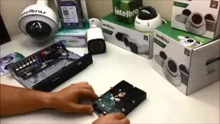 Como instalar o HD em seu DVR NVR Intelbras