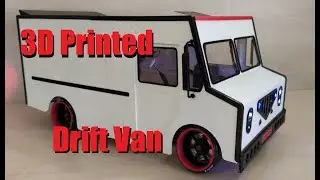 Making Delivery Van Rc 3D Printed Body - built video - DIY