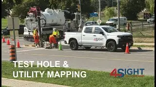 How 4Sight Utility Engineers Uncover What&rsquo;s Beneath | Test Hole & Utility Mapping