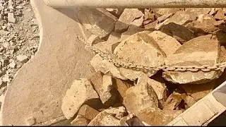 We can break Stones,no chains can silence us for long.Jaw Crusher in Full Power Mode Breaking.#rock 