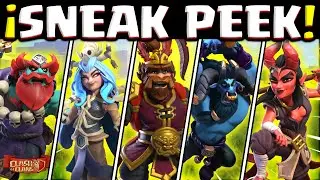 🔥 SNEAK PEEK NUEVA TEMPORADA Clash of Clans | Pase de Oro, Skins y Paisaje 🏮 Enero 2026