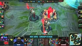 CLG vs RNG Final Fight MSI 2016 | Kobe Goes Crazy