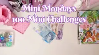 Mini Monday| 100 Mini Savings Challenge| UK Cash stuffing