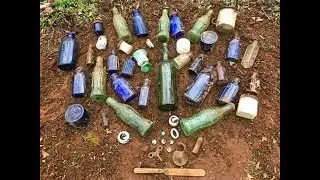 Bottle Diggin' - Found Coke Bottles, Marbles and Relics! | nuggetnoggin