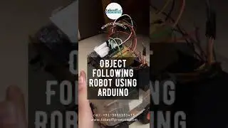 Object Following Robot using Arduino | Robotic Projects | Arduino projects