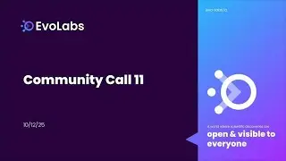 EVO Labs DAO - Open forum 11 - It&rsquo;s going to be a big one!