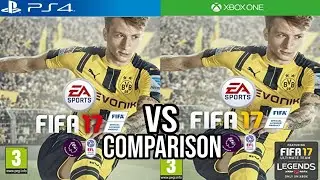 FIFA 17 PS4 против Xbox One