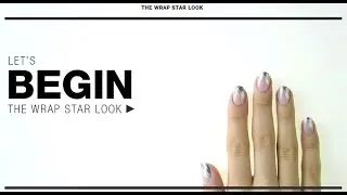 Nail How-To: The Wrap Star Silver Diagonal Look | Sephora