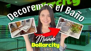 Decoracion Baño con productos #dollarcity