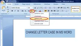 best way to CHANGE LETTER CASE in MS Word 🔥