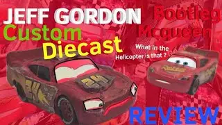 🏎Обзор пиратской модели рюкзака/ланчбокса Jeff Gordon Mcqueen Custom diecast🏎👁👄👁