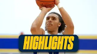 Highlights Of Michigan Signee Durral 'Phat Phat' Brooks | GR Catholic Central vs. Wayland 2/23/24