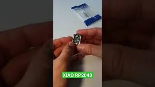 Unboxing Seeed XIAO Module with Raspberry Pi RP2040 Microcontroller and USB-C #shorts