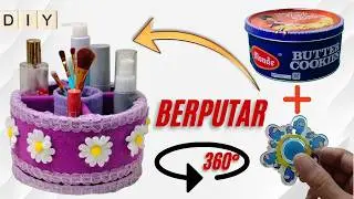 Nggak Nyangka Kaleng Bekas & Spinner mainan Jadi Tempat Penyimpanan Putar ♻️