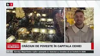 PRAGA, DESTINAȚIE DE BASM, DE SĂRBĂTORI_Știri B1TV_25 dec. 2025