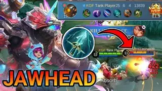 JAWHEAD GAMEPLAY ☠️🔥 MLBB JAWHEAD 1 shot build | mlbb jawhead build | mlbb jawhead funny | mlbb