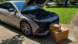 Installing SXTH Element parts to the Elantra N