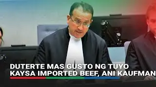 Kaufman ibinida ang kinalakihang hirap, simpleng buhay ni Duterte sa ICC hearing | ABS-CBN News