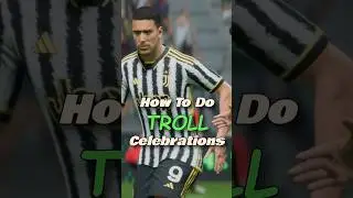 How to do Trolling Celebration in FIFA 24 Part 6 #fifa #eafc24 #celebration #fifa24 #arcadeblitz