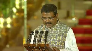Dharmendra Pradhan takes oath as Union Minister | DD India