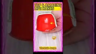 TOP 4 AMAZING LIFE HAKCS #lifehacks #lifehackshorts #thebrainscope #manojdey #5minutecrafts #shorts