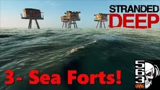 Let's Play Stranded Deep- Ep 3 Sea Forts! ~ 1080p HD Early Access PC Gameplay