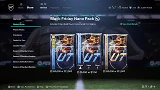 BLACK FRIDAY NANO PACK - FC 26 ULTIMATE TEAM STORE GLOBAL LIMIT PACKS (FC 26: PART 175)