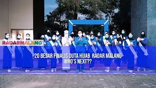 20 Besar Finalis Duta Hijab Radar Malang, Who's Next ?!