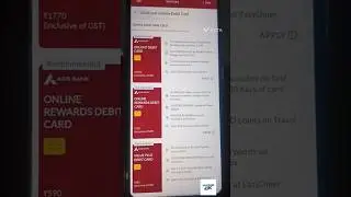 NEW! Axis Bank Ka Debit Card Kaise Apply Kare I 2026 Axis Bank #shorts  #axisbank